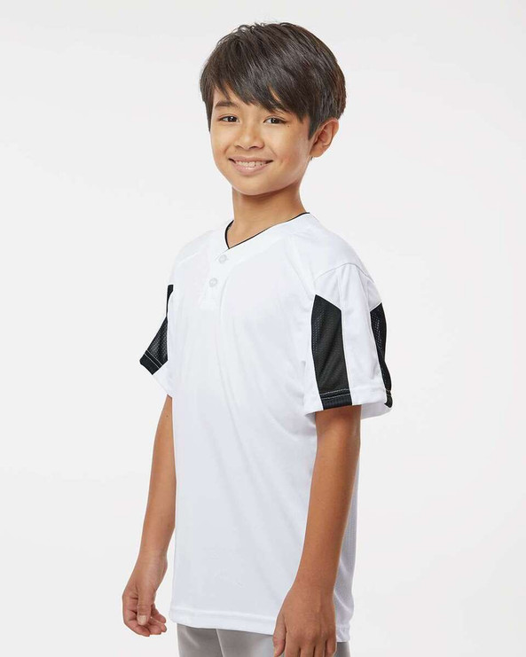 Alleson Athletic 2976 - Placket delantero juvenil