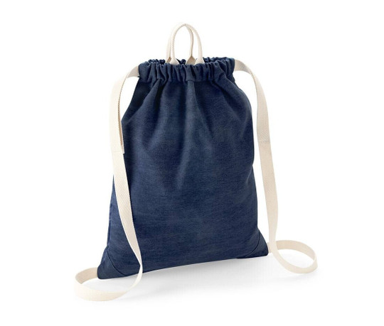 BAG BASE BG642 - DENIM GYMSAC