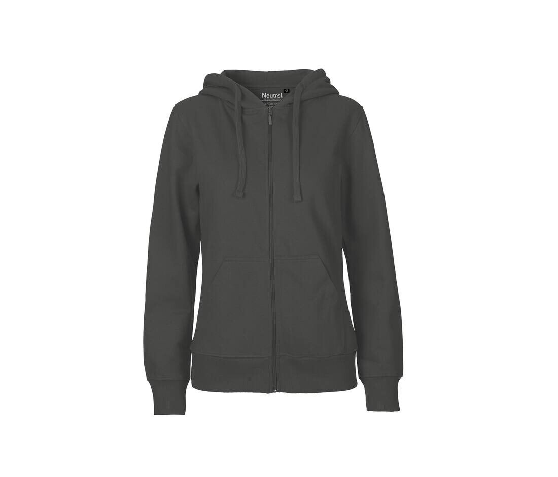 NEUTRAL O83301 - Damen-Kapuzensweatshirt mit Reißverschluss