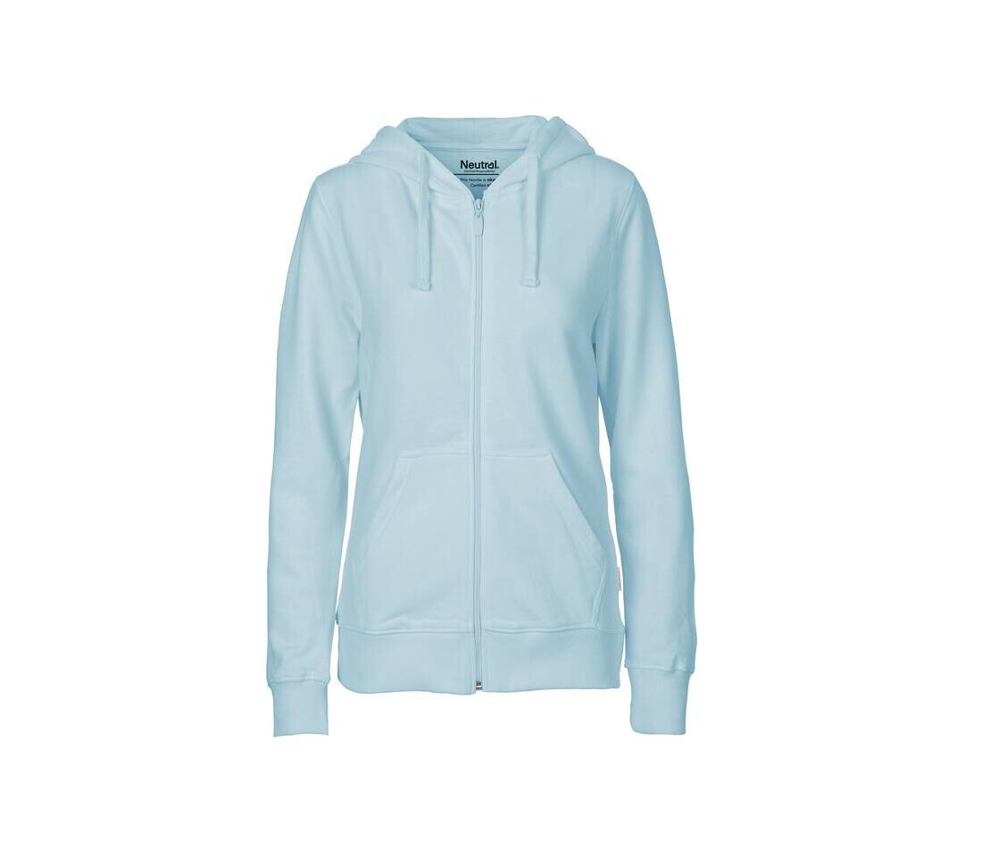 NEUTRAL O83301 - Damen-Kapuzensweatshirt mit Reißverschluss
