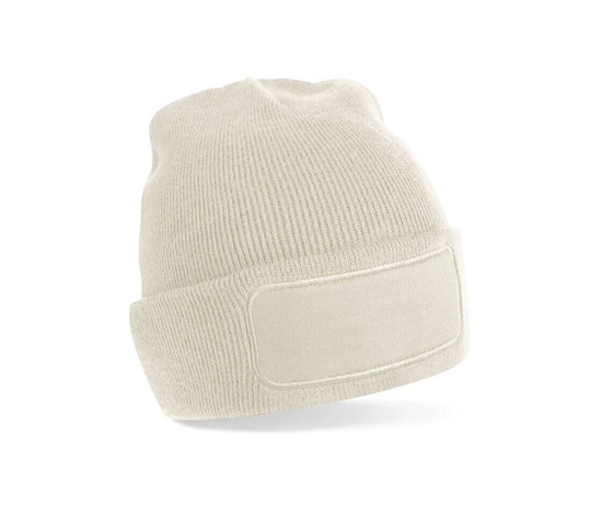 BEECHFIELD BF445 - Beanie with patch for decoration