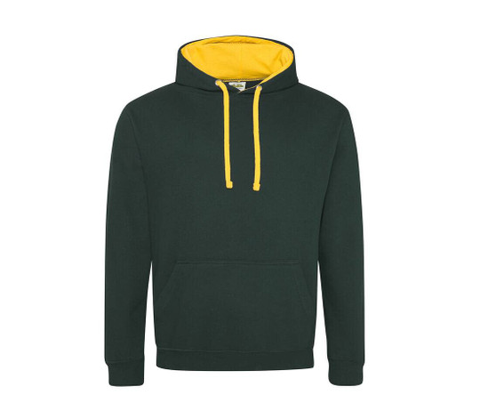 AWDIS JH003 - Kapuzensweatshirt mit Farbkontrasten