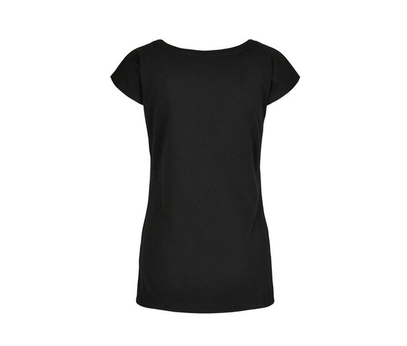 BUILD YOUR BRAND BYB013 - LADIES WIDE NECK TEE