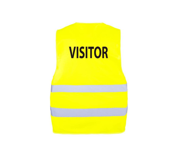 KORNTEX KX230 - Safety vest with print : Visitor or Security