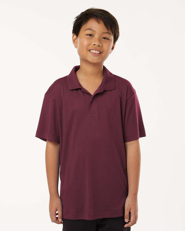 AllPro 41800Y - Pro-Lock Youth Performance Polo