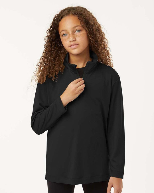 AllPro 41870Y - Jersey con cremallera Pro-Lock Youth Performance Quarter-Zip