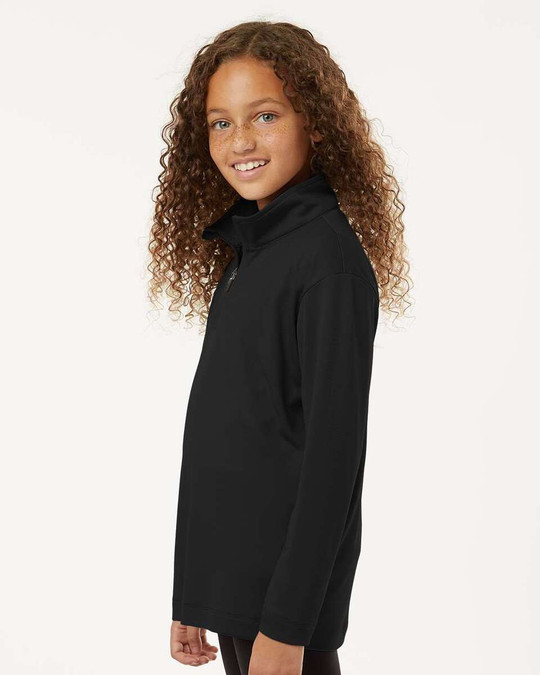 AllPro 41870Y - Jersey con cremallera Pro-Lock Youth Performance Quarter-Zip