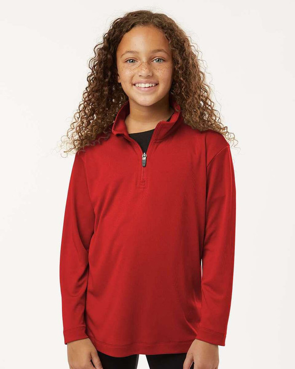 AllPro 41870Y - Pro-Lock Youth Performance Quarter-Zip Pullover