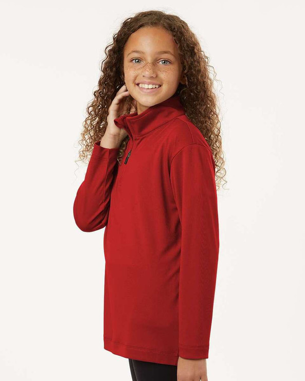 AllPro 41870Y - Pro-Lock Youth Performance Quarter-Zip Pullover
