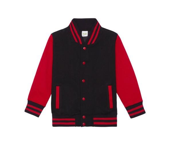AWDIS JUST HOODS JH043J - Børns Baseball Sweatshirt