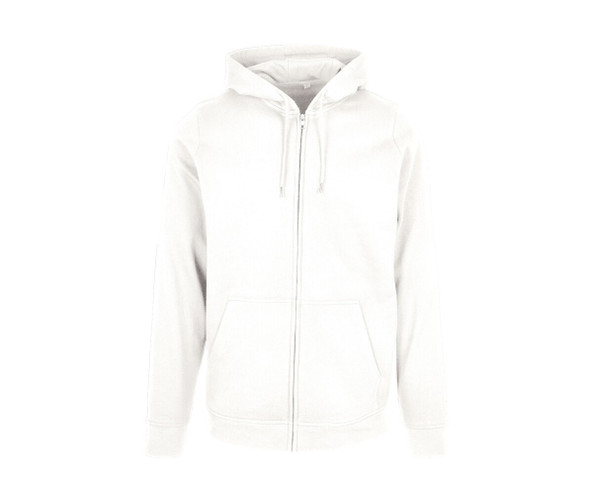 BUILD YOUR BRAND BYB008 - BASIC ZIP HOODY