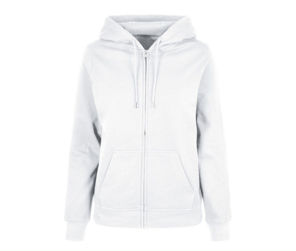 BUILD YOUR BRAND BYB009 - Sweat capuche zippé femme