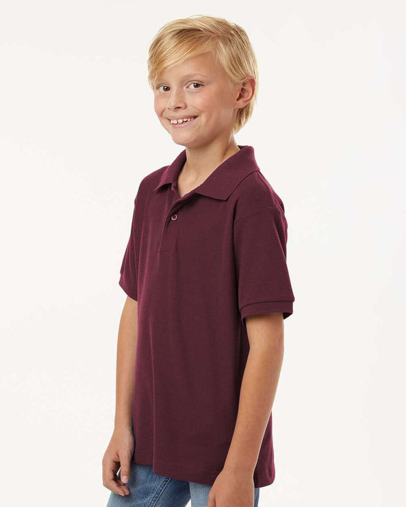 AllPro 62800Y - Youth Pique Polo