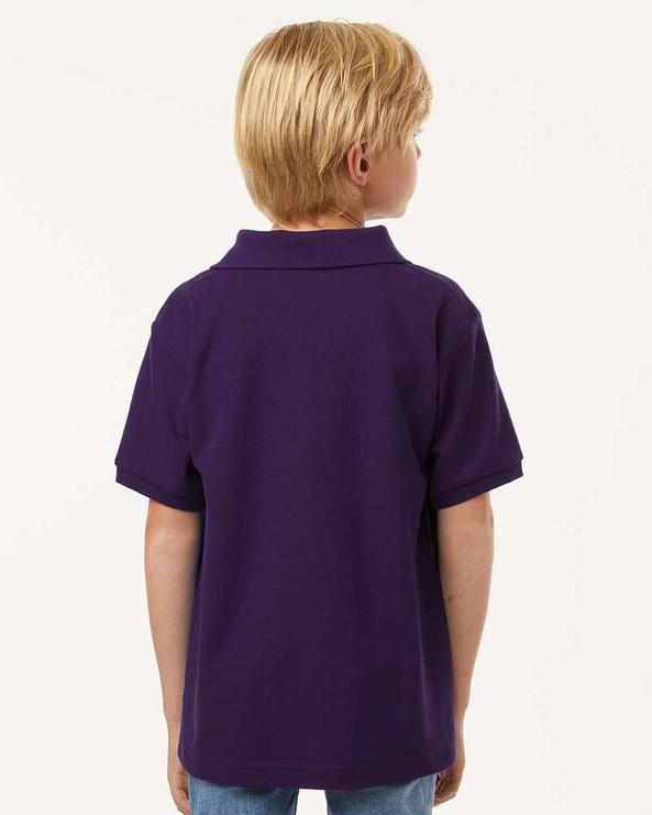 AllPro 62800Y - Youth Pique Polo