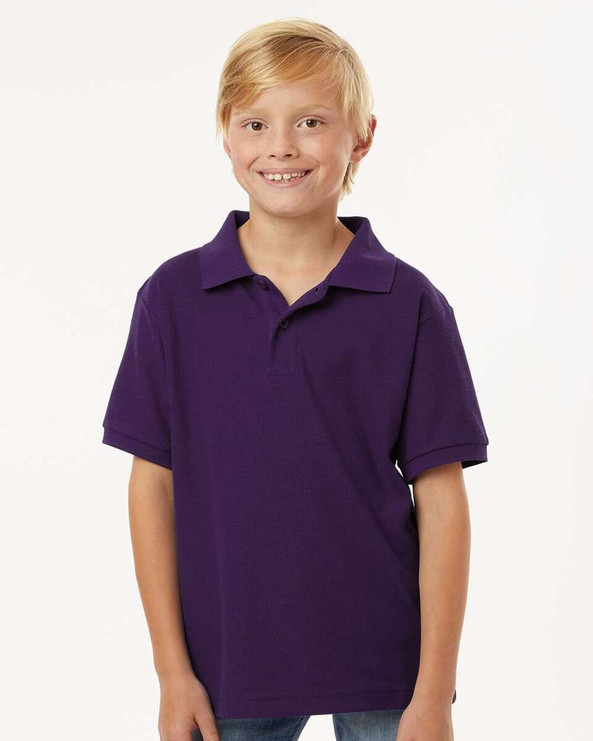AllPro 62800Y - Youth Pique Polo