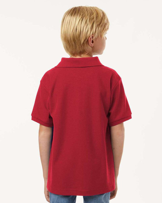 AllPro 62800Y - Youth Pique Polo