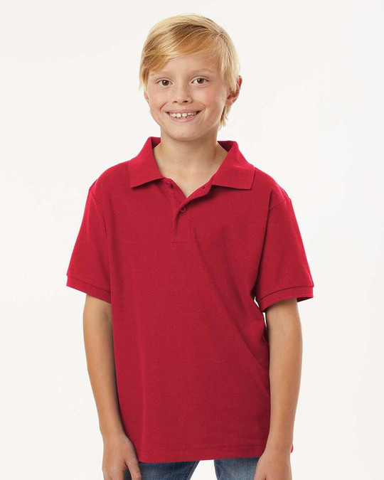 AllPro 62800Y - Youth Pique Polo