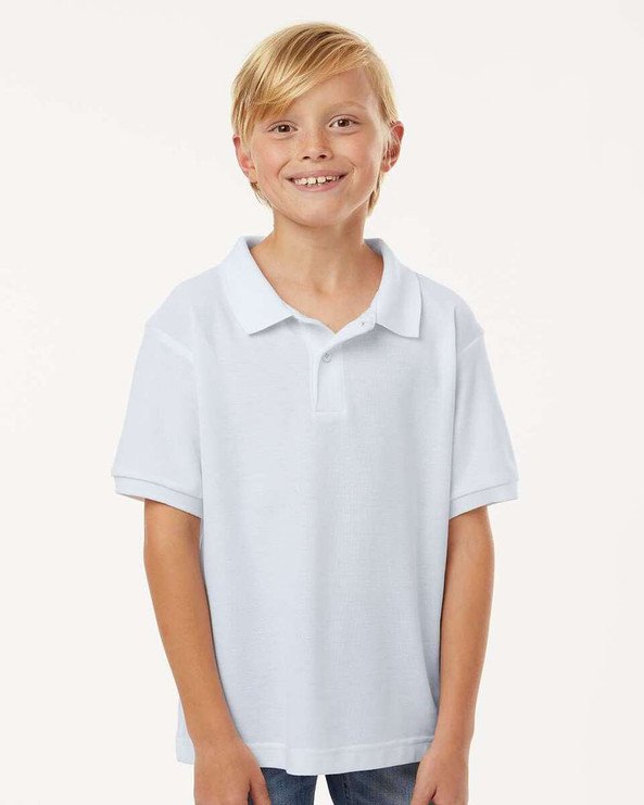 AllPro 62800Y - Youth Pique Polo