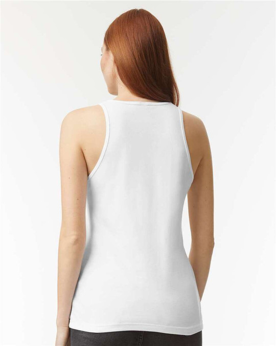 American Apparel 101CVC - Camiseta de tirantes para mujer CVC