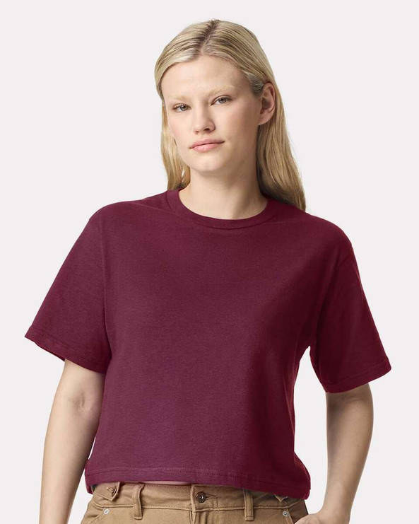 American Apparel 102 - Women's Fine Jersey Boxy Tee