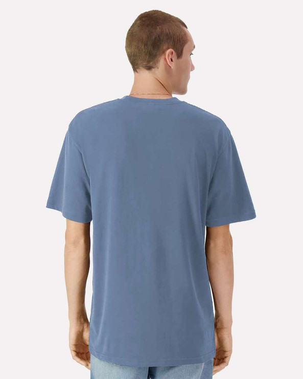 American Apparel 1301GD - Camiseta de algodón de alto gramaje teñida en prenda