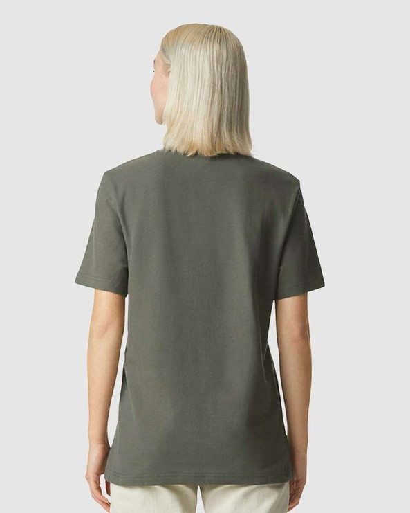 American Apparel 1PQ - Pique Mockneck Tee
