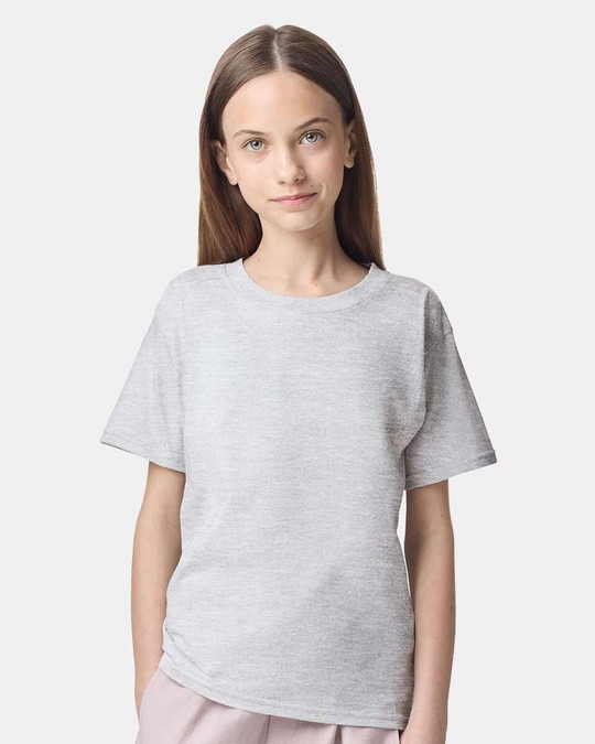 American Apparel 2001Y - Camiseta juvenil de punto fino