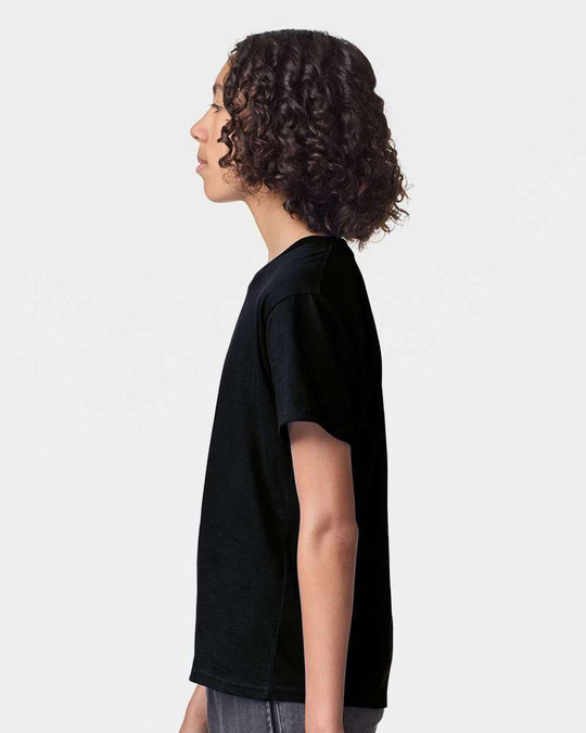 American Apparel 2001Y - Camiseta juvenil de punto fino
