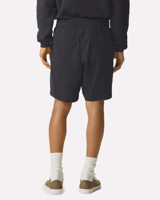 American Apparel 2PQ - Pantalones cortos de gimnasia unisex de piqué