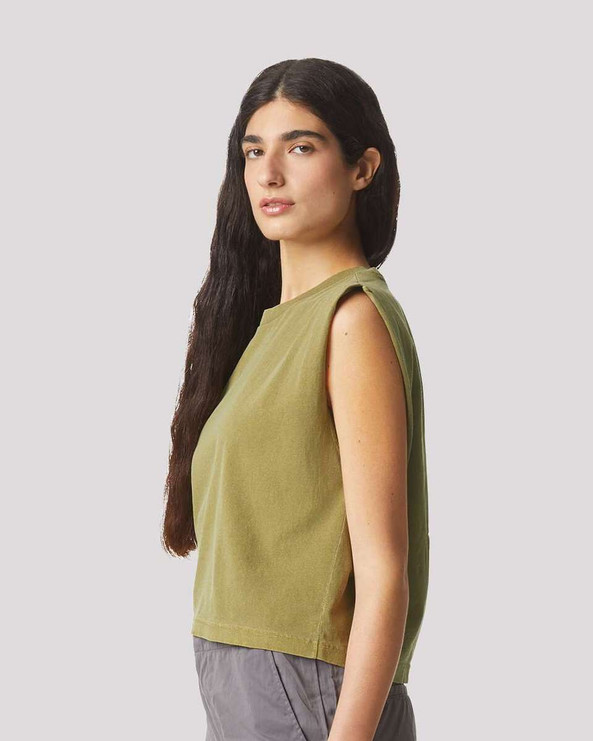 American Apparel 307GD - Garment-Dyed Women's Heavyweight Muscle Tee