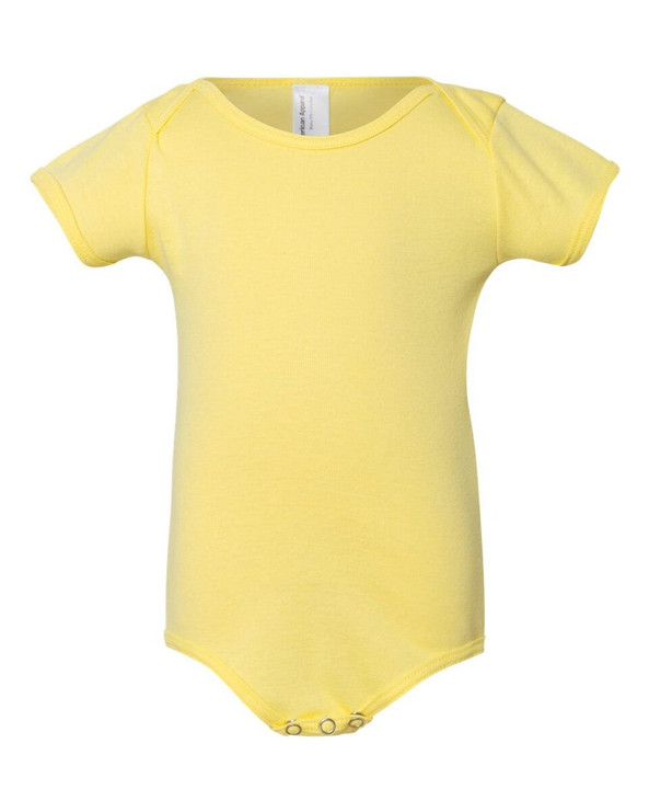 American Apparel 4001W - Infant Baby Rib Onesie