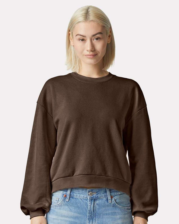 American Apparel RF494 - ReFlex Women's Fleece Crewneck Sweatshirt