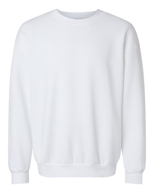 American Apparel RF496 - Sudadera con cuello redondo y forro polar ReFlex