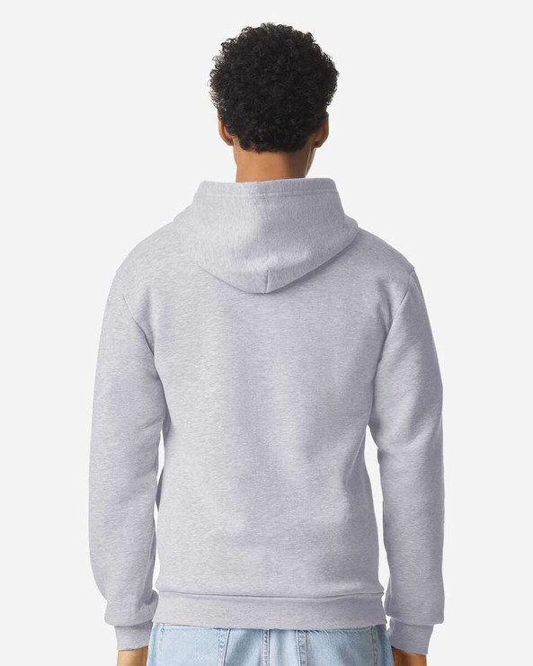 American Apparel RF497 - Sudadera con capucha y cremallera ReFlex Fleece