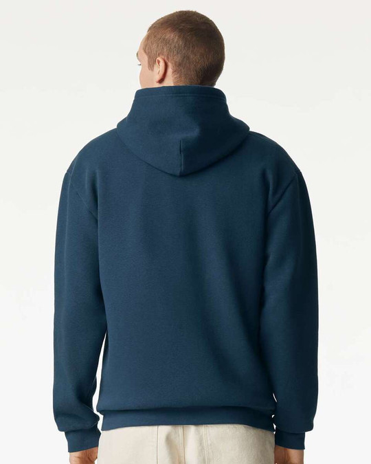 American Apparel RF497 - Sudadera con capucha y cremallera ReFlex Fleece