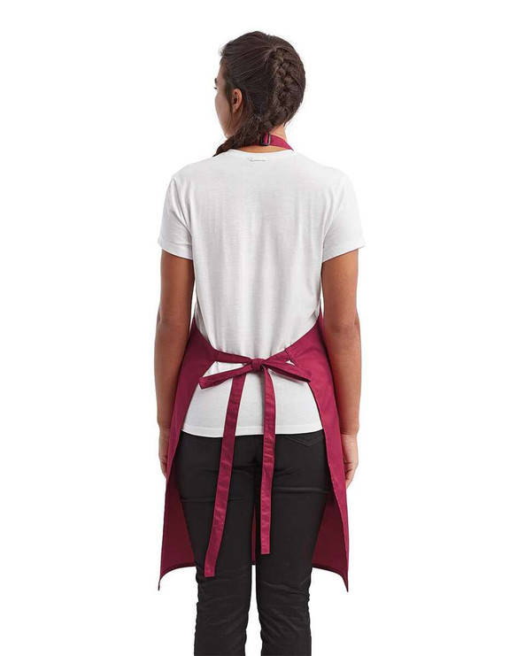 Artisan Collection by Reprime RP154 - Recycled Bib Apron with Pocket