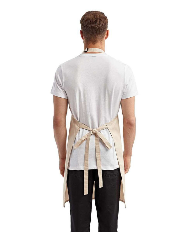 Artisan Collection by Reprime RP154 - Recycled Bib Apron with Pocket