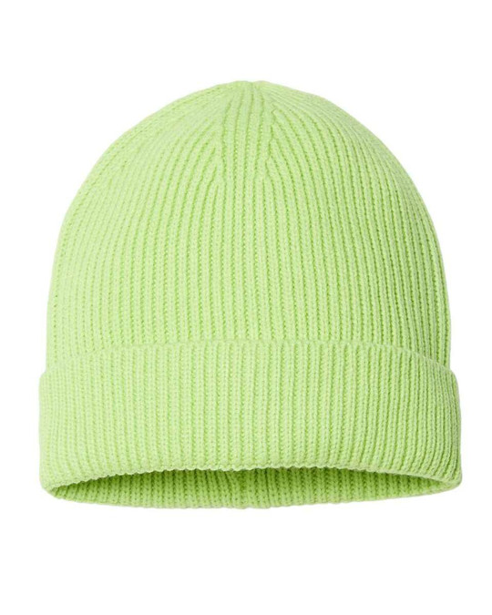 Atlantis Headwear ANDY - Gorro de canalé fino y sostenible