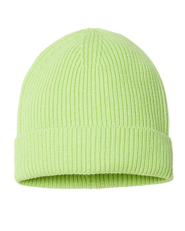 Atlantis Headwear ANDY - Sustainable Fine Rib Cuffed Beanie