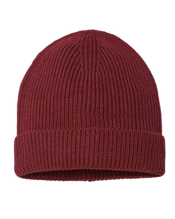 Atlantis Headwear ANDY - Gorro de canalé fino y sostenible