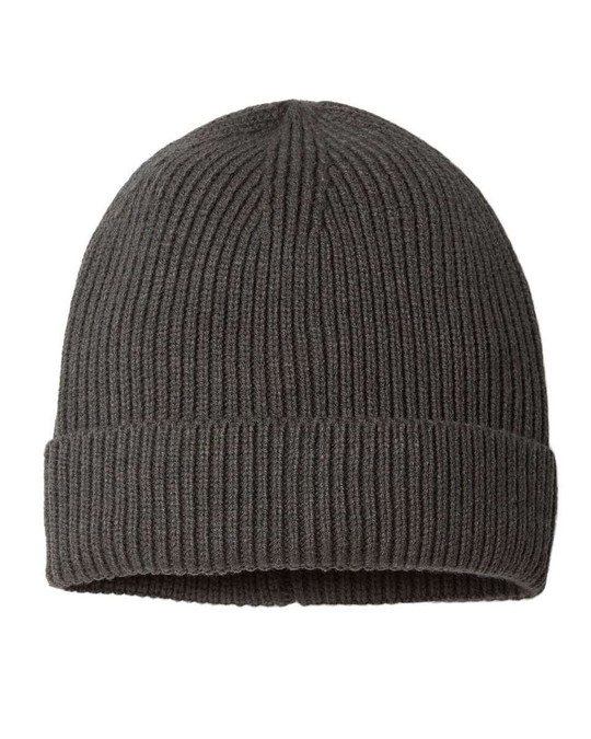 Atlantis Headwear ANDY - Gorro de canalé fino y sostenible