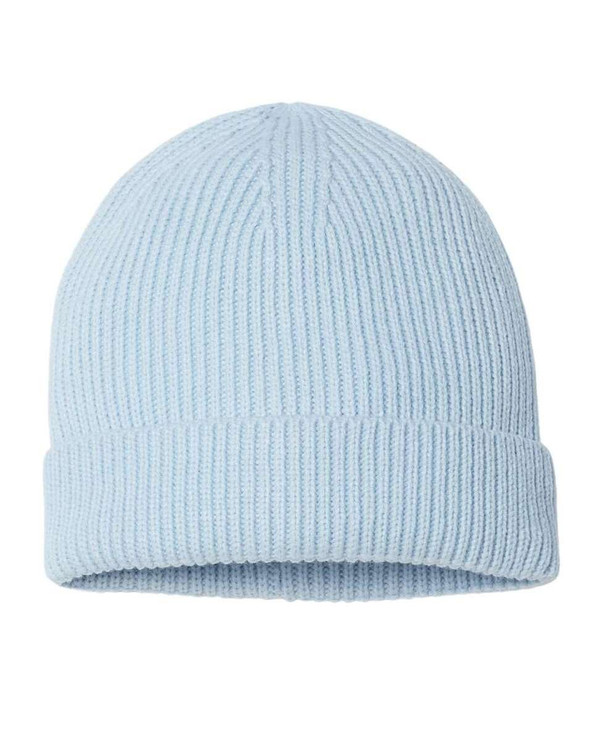 Atlantis Headwear ANDY - Sustainable Fine Rib Cuffed Beanie