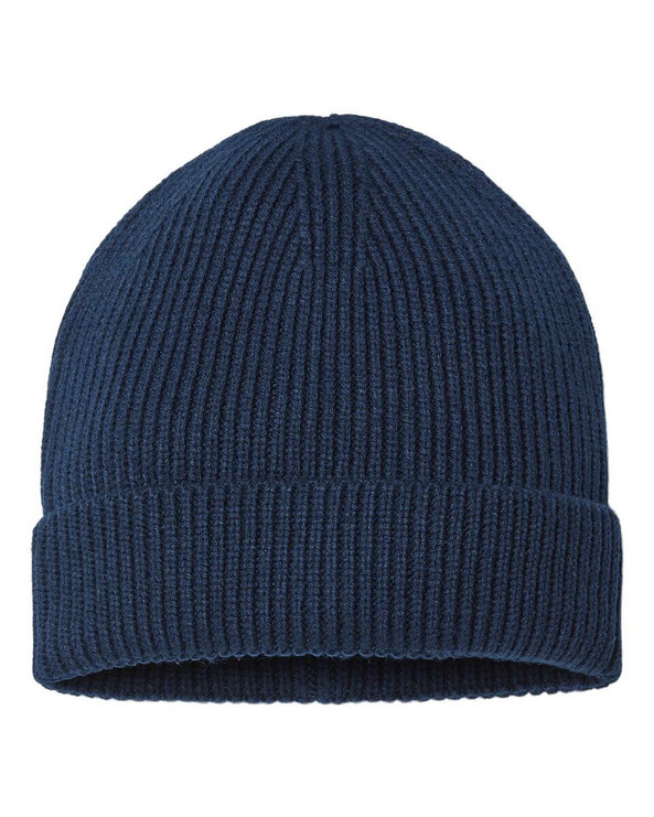 Atlantis Headwear ANDY - Sustainable Fine Rib Cuffed Beanie