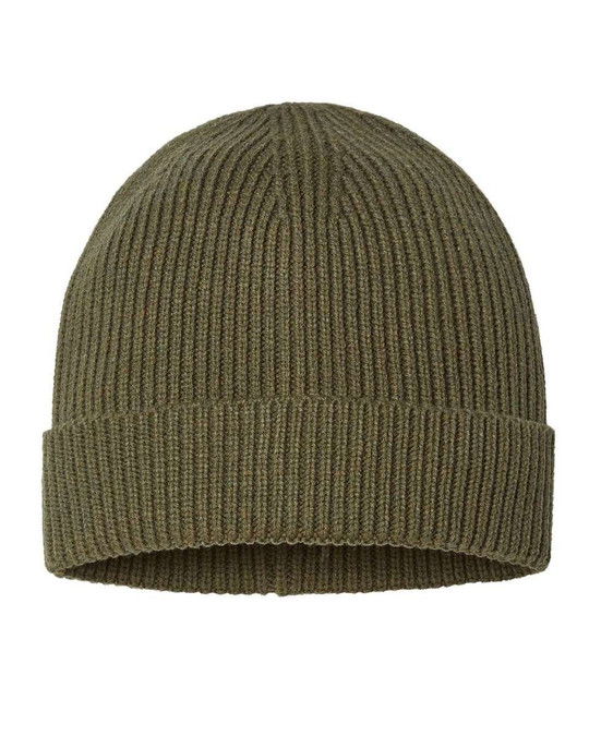 Atlantis Headwear ANDY - Gorro de canalé fino y sostenible