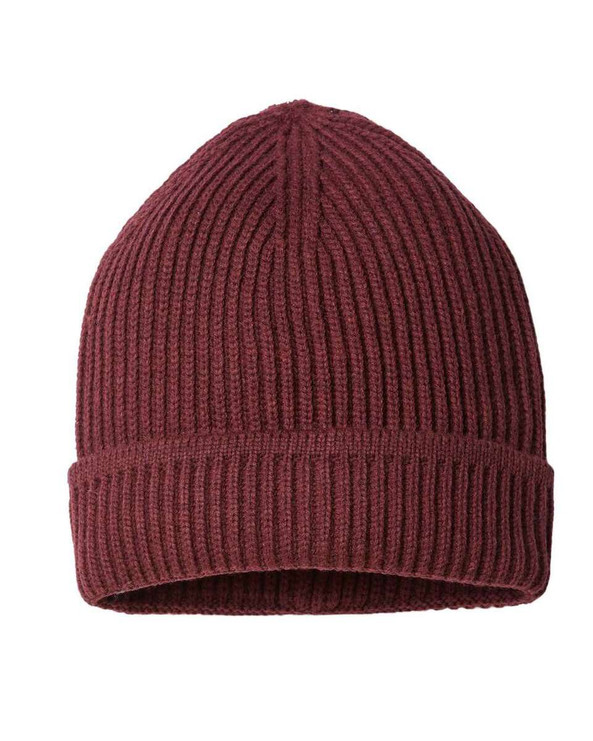 Atlantis Headwear MAPLE - Sustainable Finish Edge Cuffed Beanie