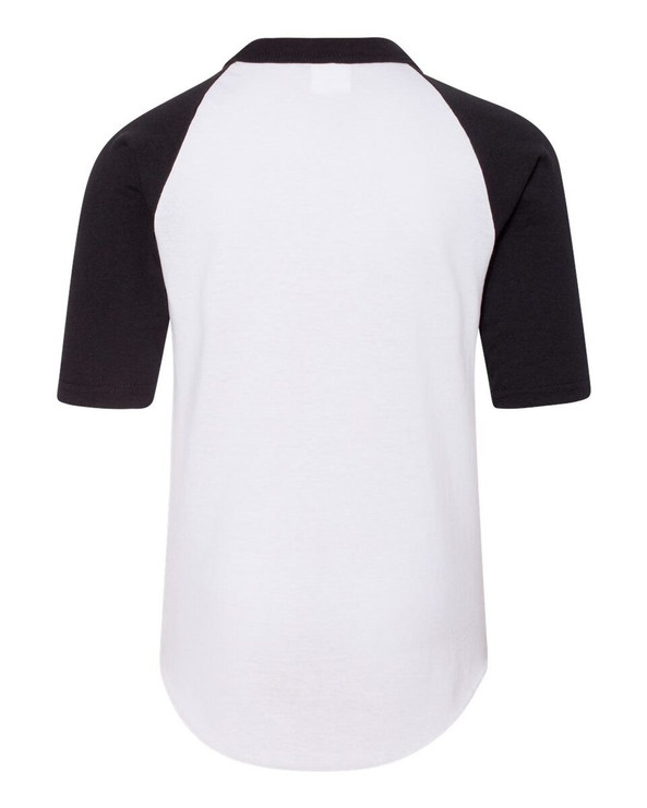 Augusta Sportswear 4421 - Camiseta de béisbol juvenil de manga tres cuartos