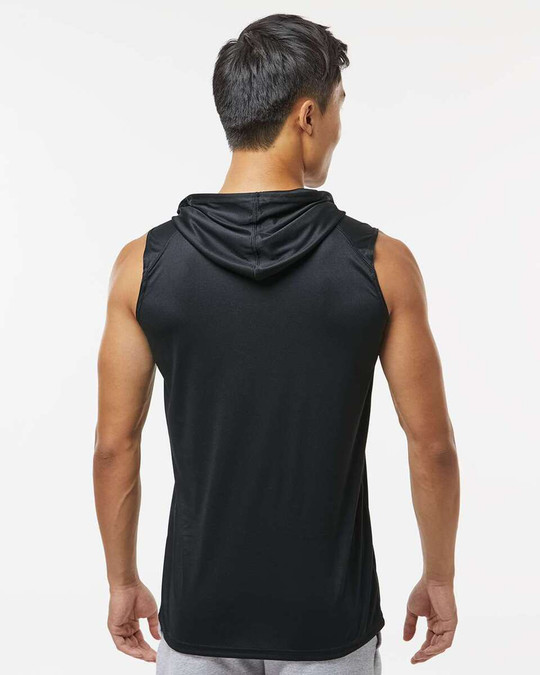 Badger 4108 - Camiseta sin mangas con capucha B-Core