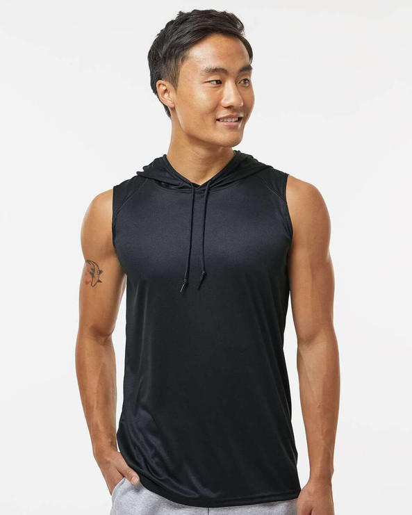 Badger 4108 - B-Core Sleeveless Hooded T-Shirt