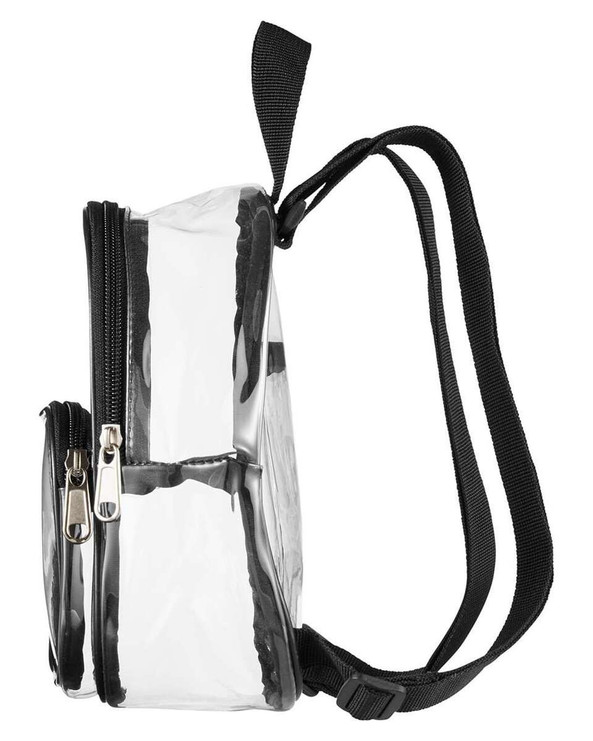 BAGedge BE268 - Clear PVC Mini Backpack