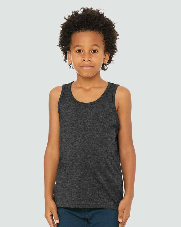 Bella+Canvas 3480YCVC - Youth Heather CVC Tank